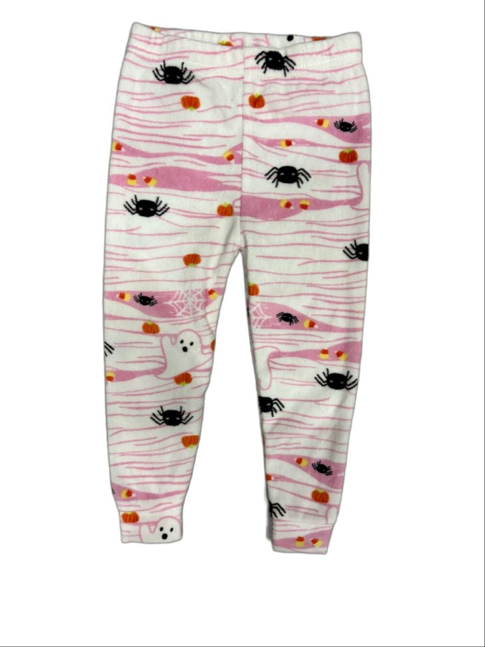 Cutie Pie Dreamers Baby Girls Halloween Fleece Pajama Pants (Size 12M)